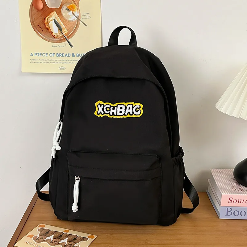 KAMLUI Nylon Backpack Regular Unisex White/Black/Yellow/Green/Blue-9