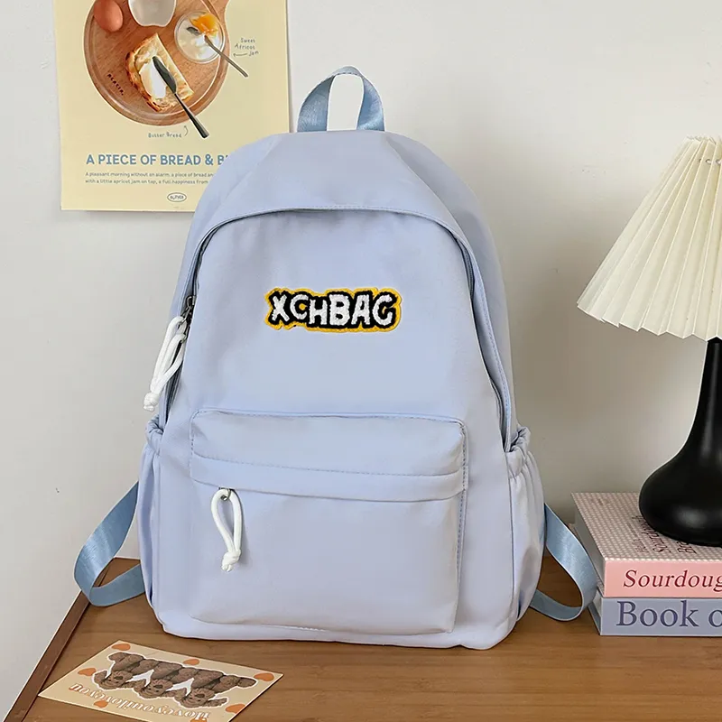 KAMLUI Nylon Backpack Regular Unisex White/Black/Yellow/Green/Blue-24