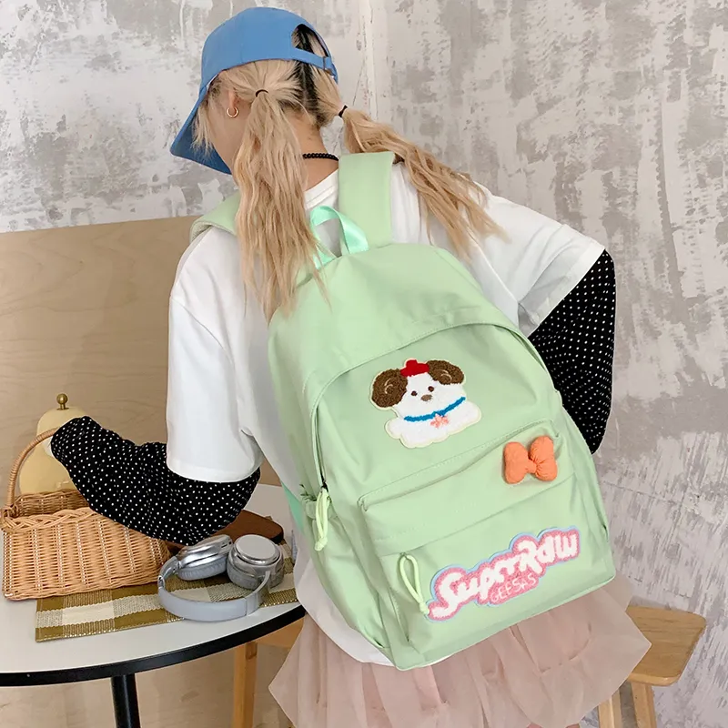 KAMLUI Nylon Backpack Large Size Unisex Multicolor-5