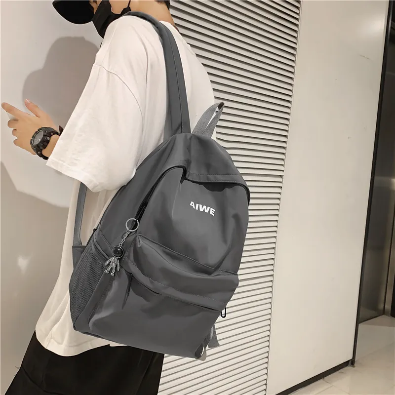 KAMLUI Nylon Backpack Laptop Bag Regular Unisex Multicolor-29