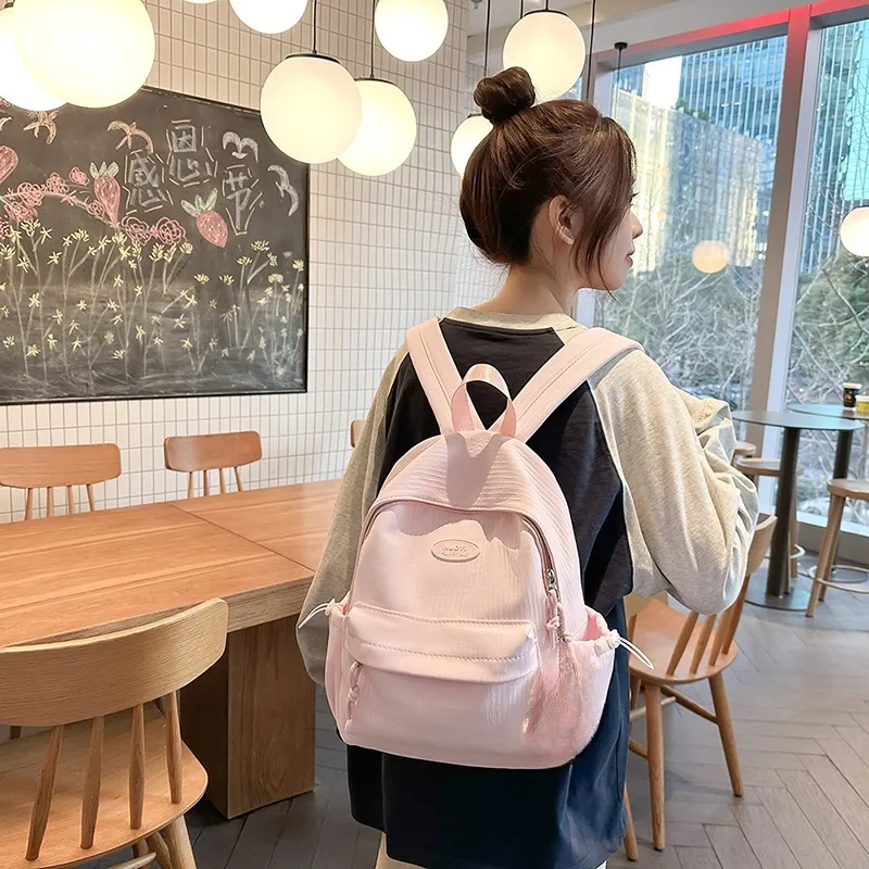 KAMLUI Nylon Backpack Large Size Women's Multicolor-18