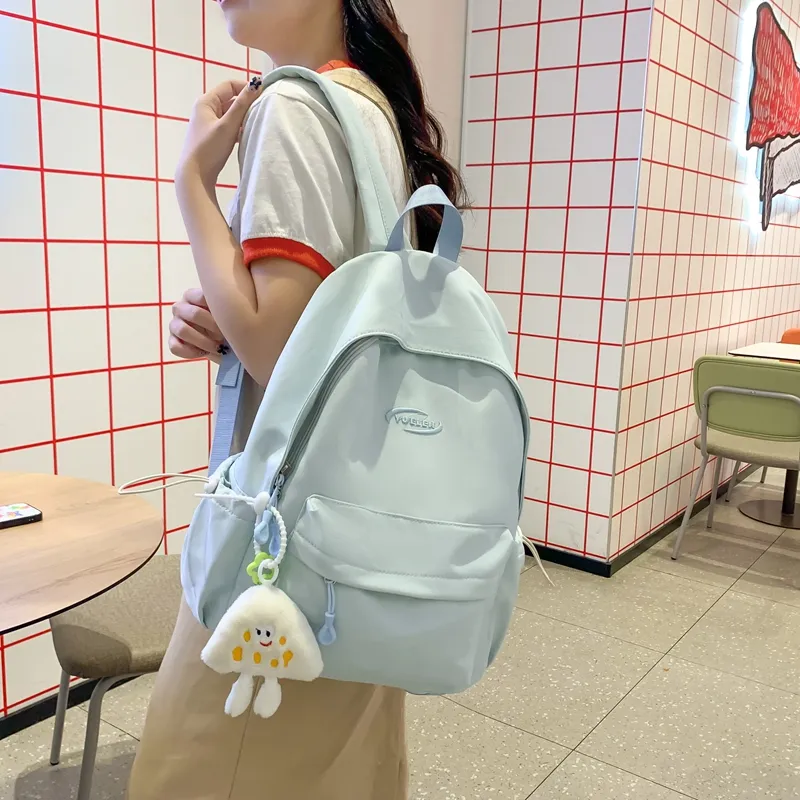 KAMLUI Nylon Backpack Large Size Unisex Multicolor-11