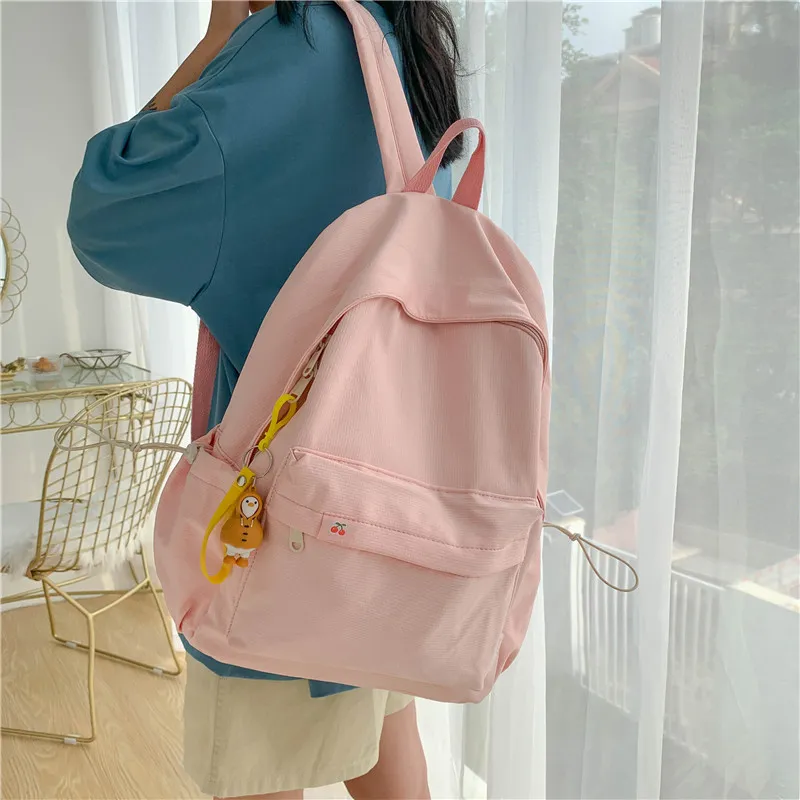 KAMLUI Twill Canvas Backpack Unisex Multicolor-12