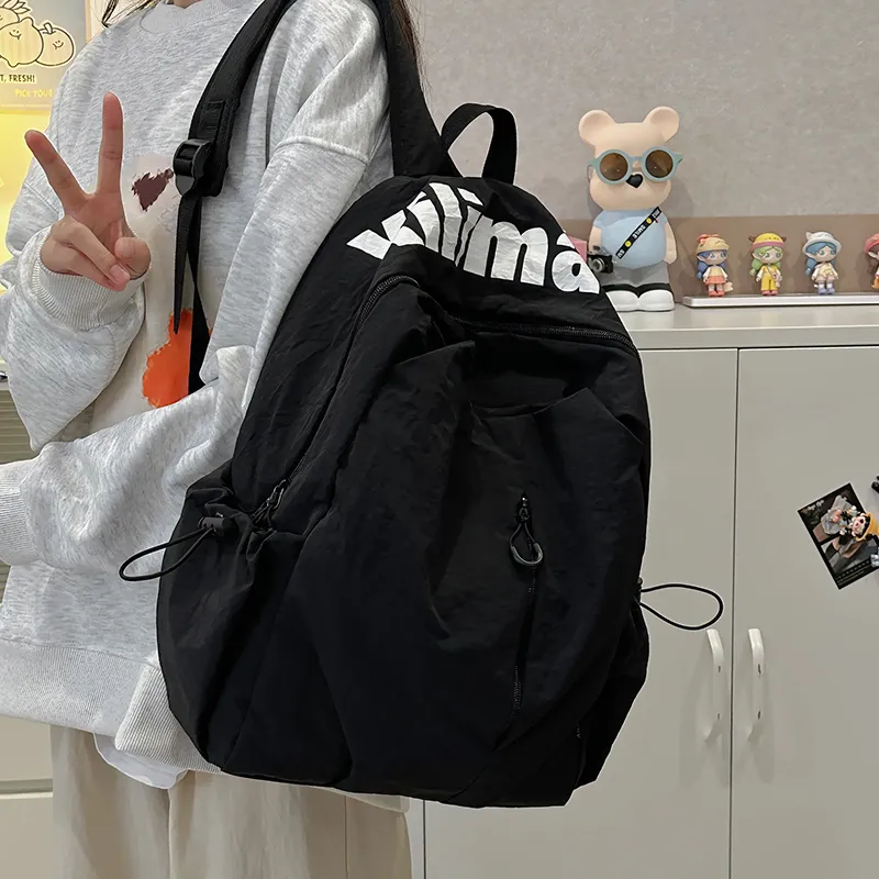 KAMLUI Nylon Backpack Unisex Multicolor-16