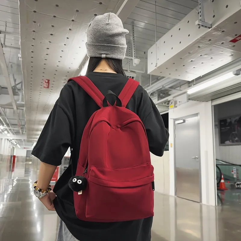 KAMLUI Nylon Backpacks Backpack Laptop Bags Unisex Multicolor-3