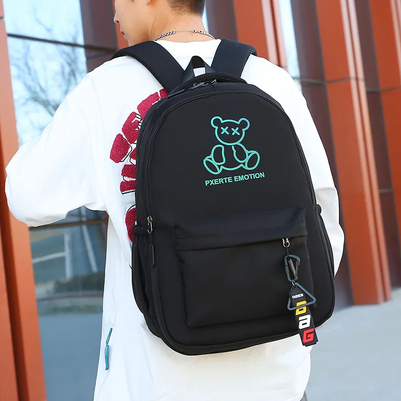 KAMLUI Oxford Backpack Regular Unisex Multicolor-16