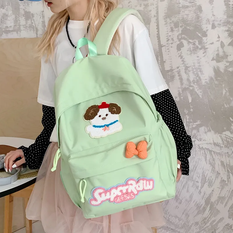 KAMLUI Nylon Backpack Large Size Unisex Multicolor-1