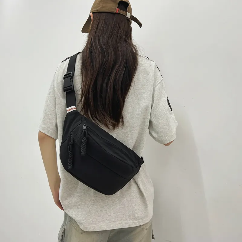 KAMLUI Nylon Crossbody Bag, Sling Bag Regular Unisex Multicolor-12