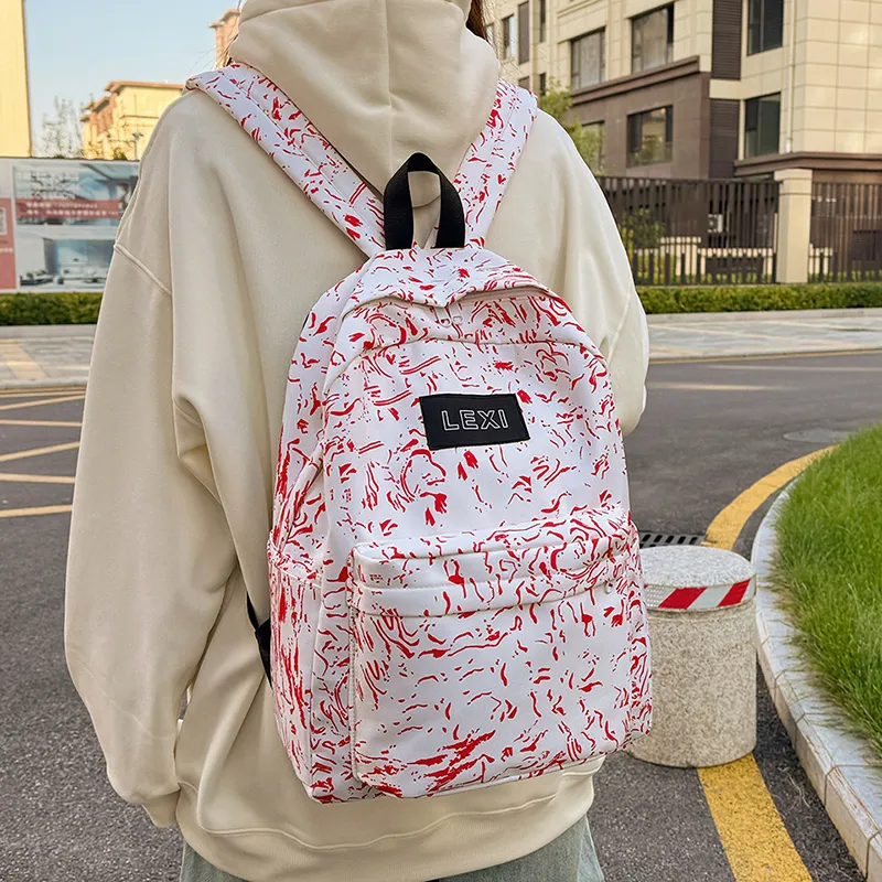 KAMLUI Oxford Backpack Unisex Multicolor-16