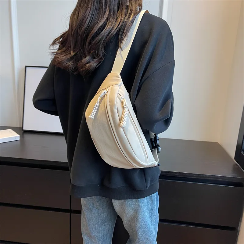 KAMLUI Canvas Sling Bag Regular Unisex Multicolor-6