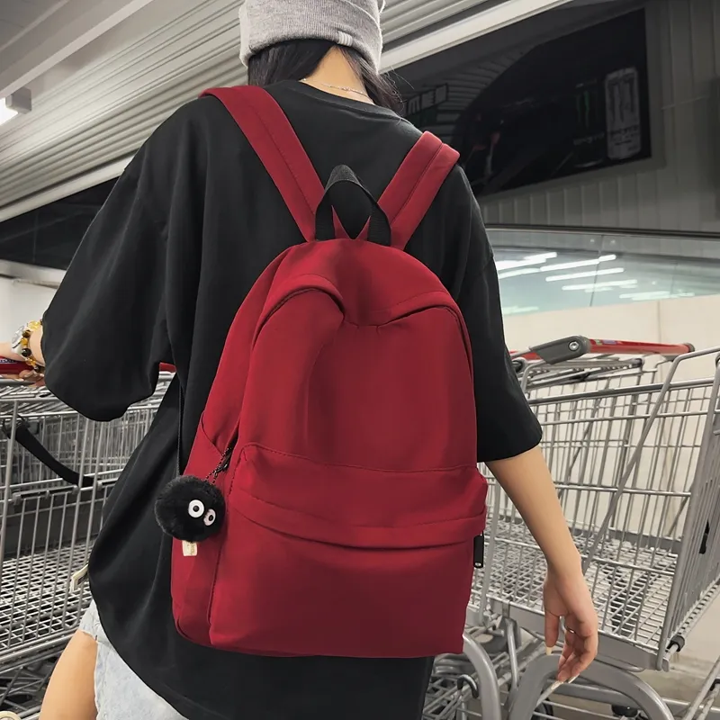 KAMLUI Nylon Backpacks Backpack Laptop Bags Unisex Multicolor-4
