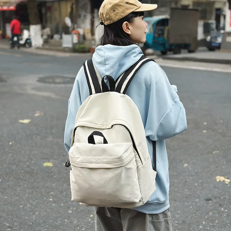 KAMLUI Nylon Backpack Tubas Unisex Multicolor-1