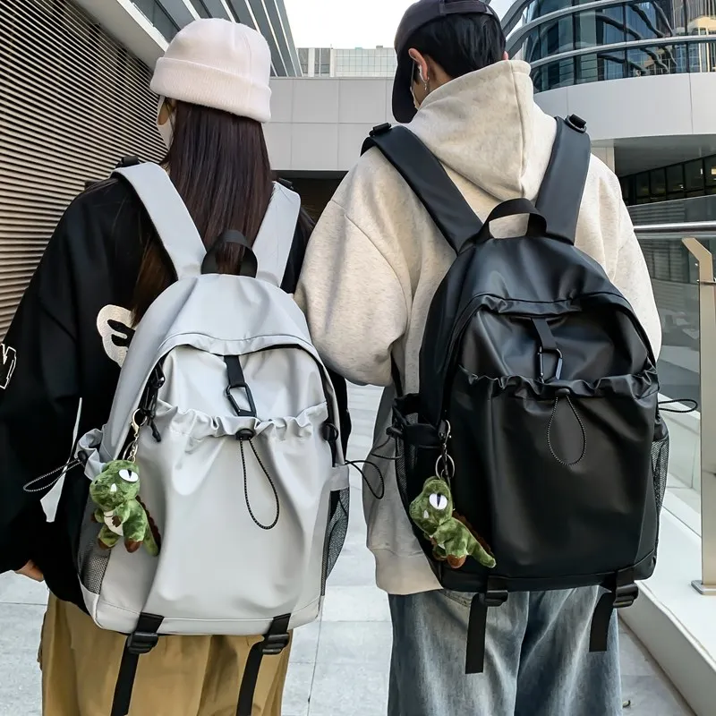 KAMLUI Membrana Dermalis Backpack Laptop Bag Unisex Gray/Black/Orange/Army Green-13
