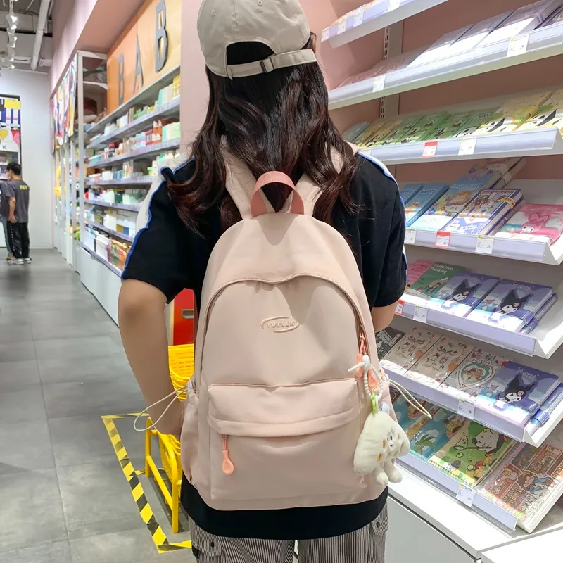 KAMLUI Nylon Backpack Large Size Unisex Multicolor-17