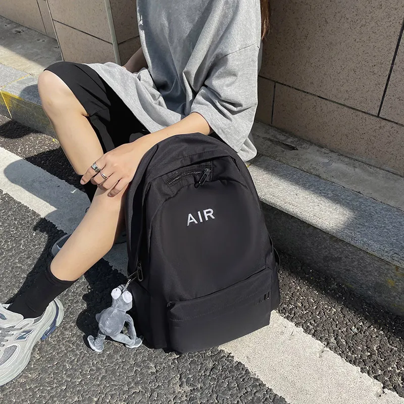KAMLUI Nylon Backpack Regular Unisex White/Gray/Black/Red-15
