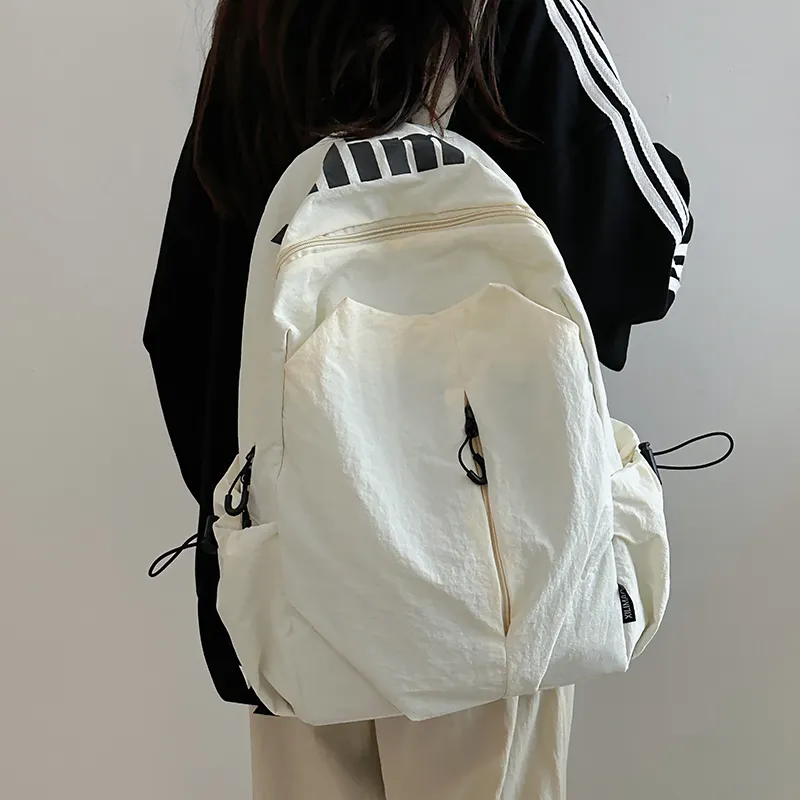KAMLUI Nylon Backpack Unisex Multicolor-5