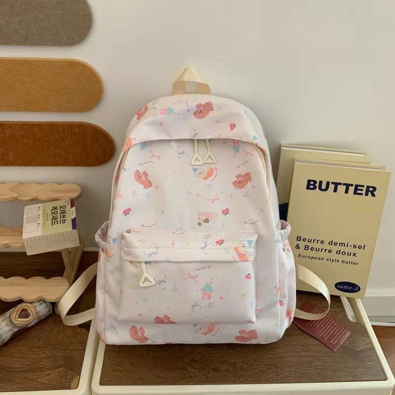 KAMLUI Composite Cloth Backpack Regular Unisex Multicolor-17