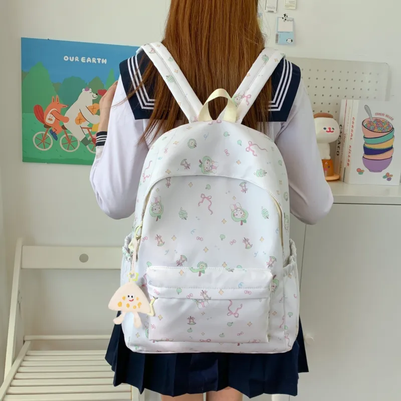 KAMLUI Composite Cloth Backpack Regular Unisex Multicolor-3