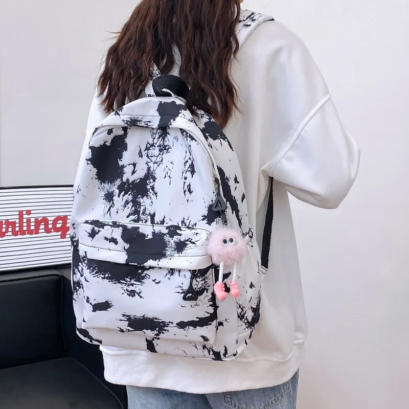 KAMLUI Nylon Backpack Small Size Unisex Multicolor-15