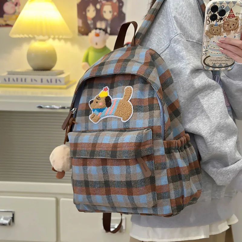KAMLUI Polyester Backpack Unisex Multicolor-4