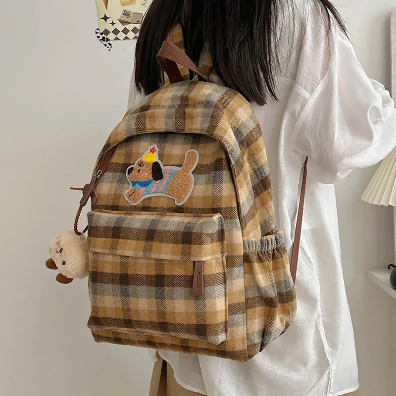 KAMLUI Polyester Backpack Unisex Multicolor-9