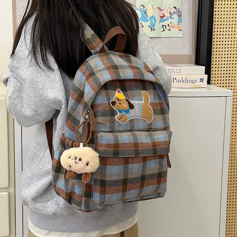 KAMLUI Polyester Backpack Unisex Multicolor-2