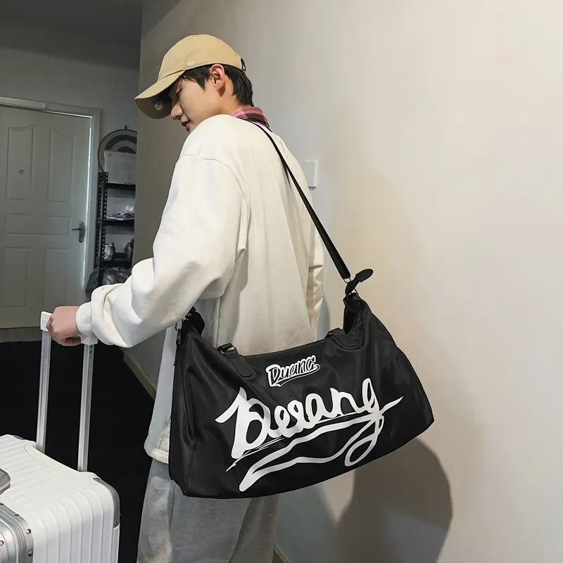 KAMLUI Nylon Travel Bag Unisex Multicolor-9