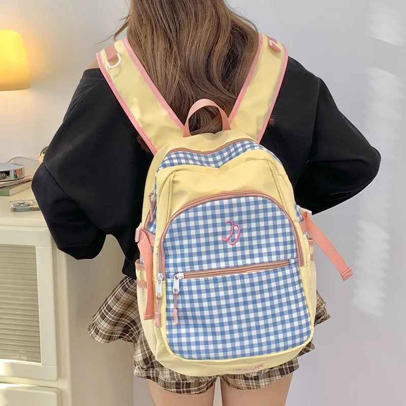 KAMLUI Fabric Backpack Women's Multicolor-10