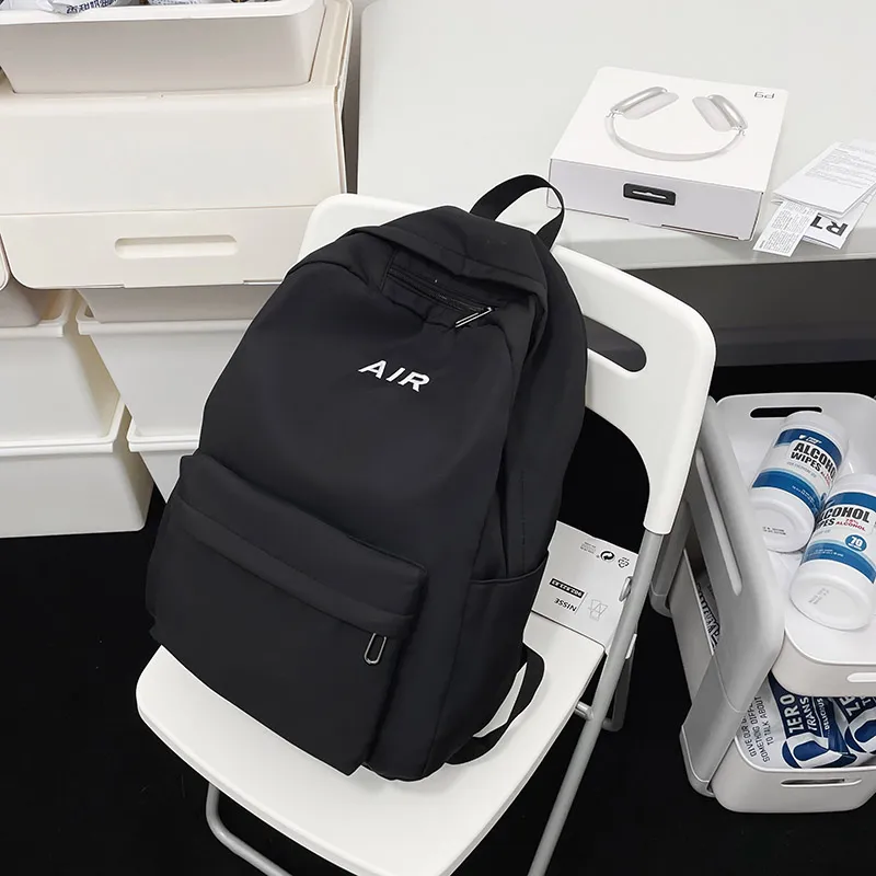 KAMLUI Nylon Backpack Regular Unisex White/Gray/Black/Red-19