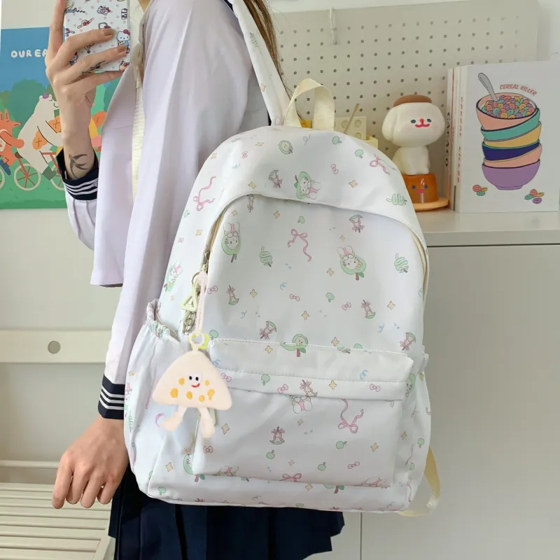 KAMLUI Composite Cloth Backpack Regular Unisex Multicolor-5