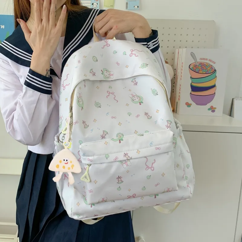 KAMLUI Composite Cloth Backpack Regular Unisex Multicolor-2