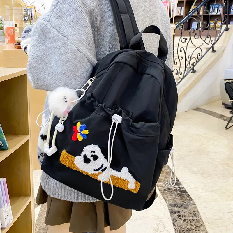 KAMLUI Nylon Backpack Regular Women's Multicolor-8