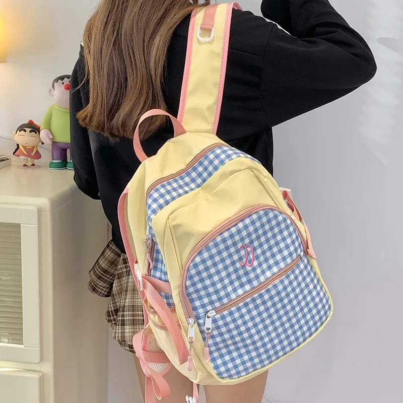 KAMLUI Fabric Backpack Women's Multicolor-11