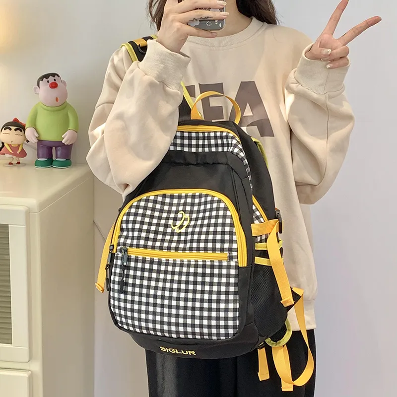 KAMLUI Fabric Backpack Women's Multicolor-7