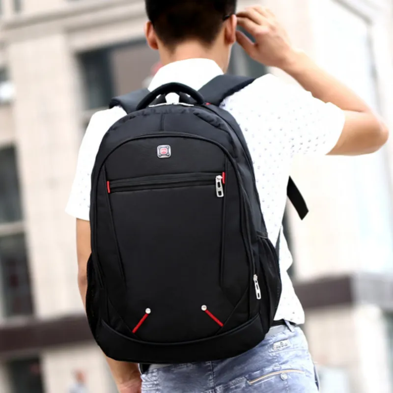 KAMLUI Oxford Backpack Regular Men's Black-3