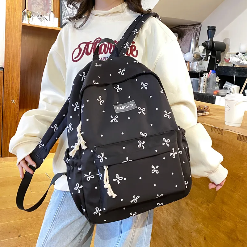 KAMLUI Nylon Backpack Regular Unisex Multicolor-9