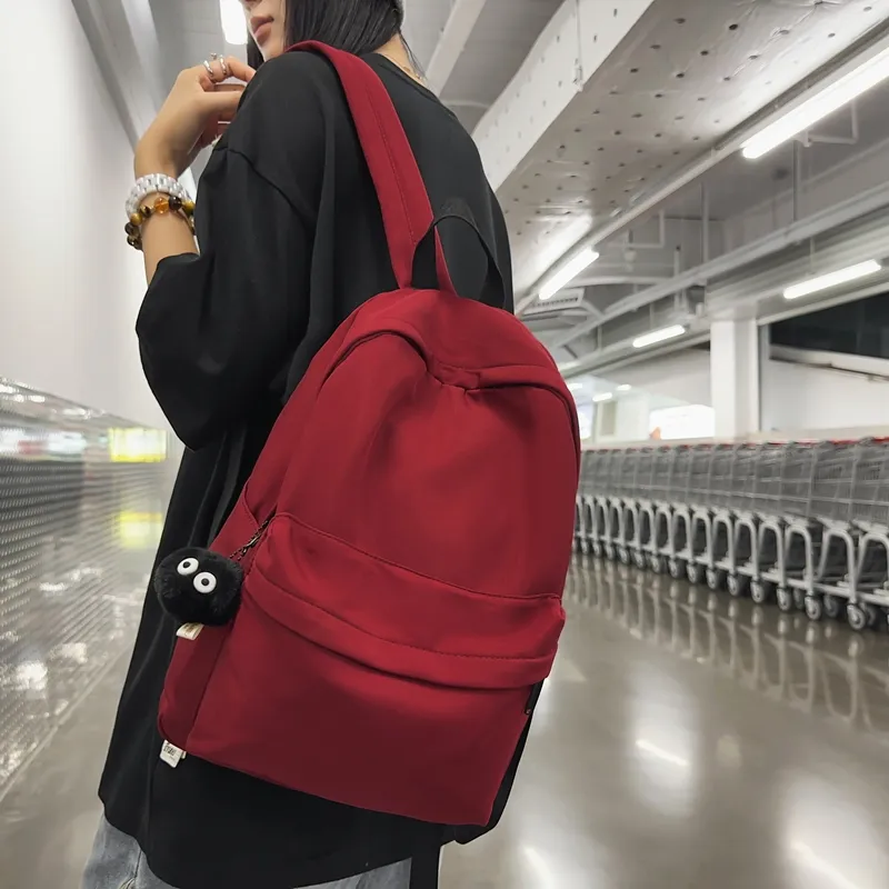 KAMLUI Nylon Backpacks Backpack Laptop Bags Unisex Multicolor-1