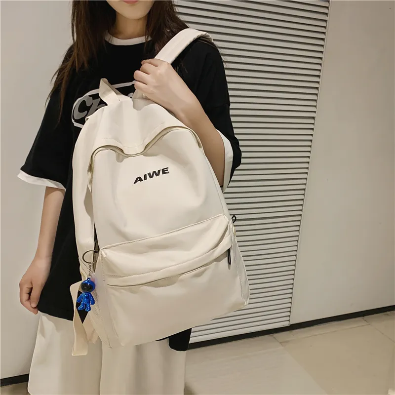 KAMLUI Nylon Backpack Laptop Bag Regular Unisex Multicolor-17