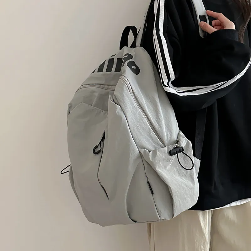 KAMLUI Nylon Backpack Unisex Multicolor-10