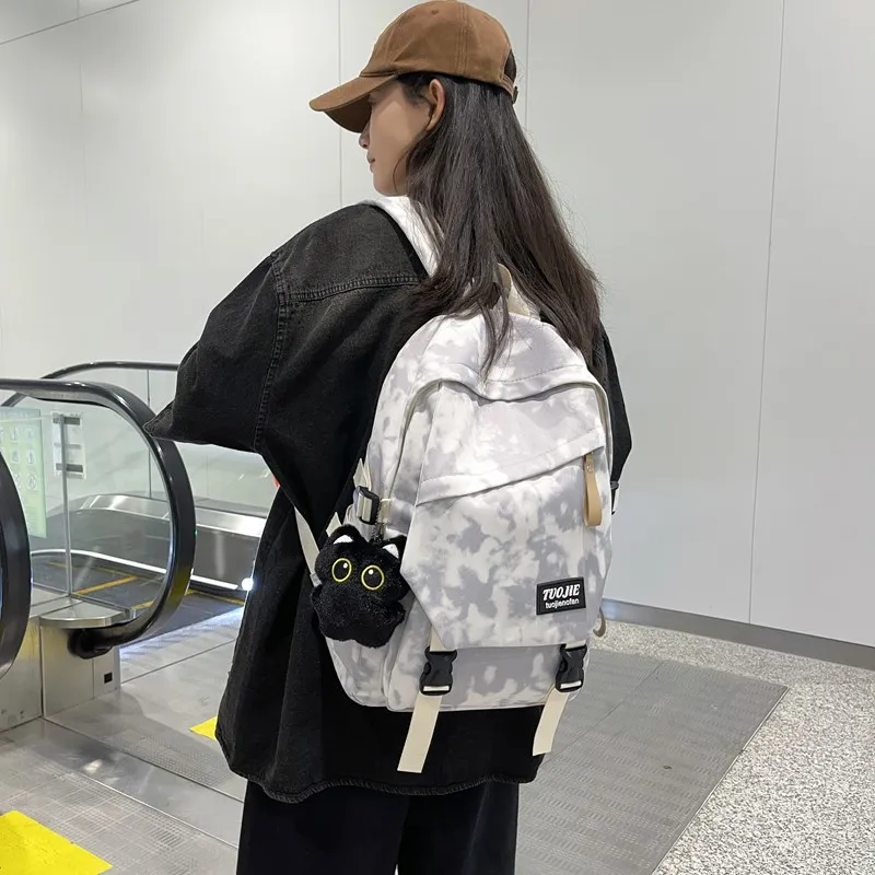 KAMLUI Twill Backpack Unisex Multicolor-3