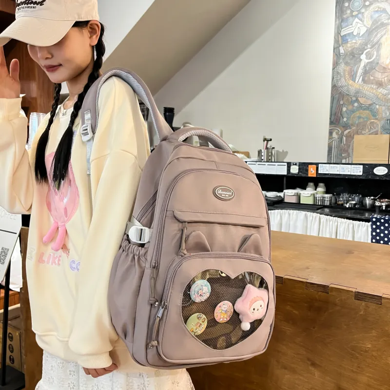 KAMLUI Nylon Backpack Regular Women's Multicolor-22
