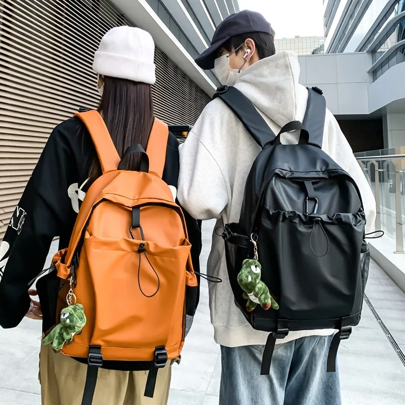 KAMLUI Membrana Dermalis Backpack Laptop Bag Unisex Gray/Black/Orange/Army Green-23