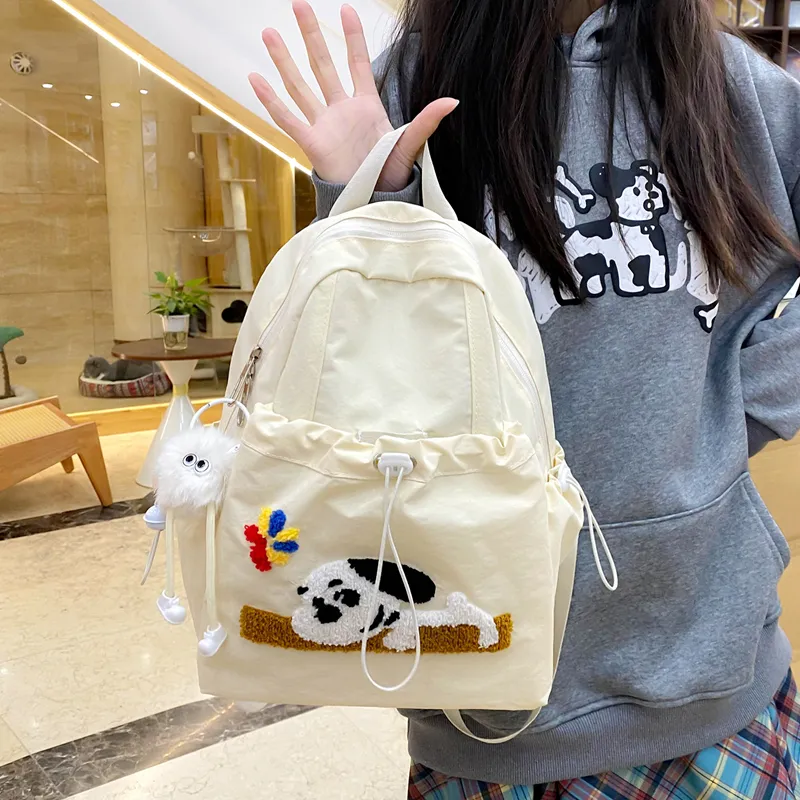 KAMLUI Nylon Backpack Regular Women's Multicolor-2