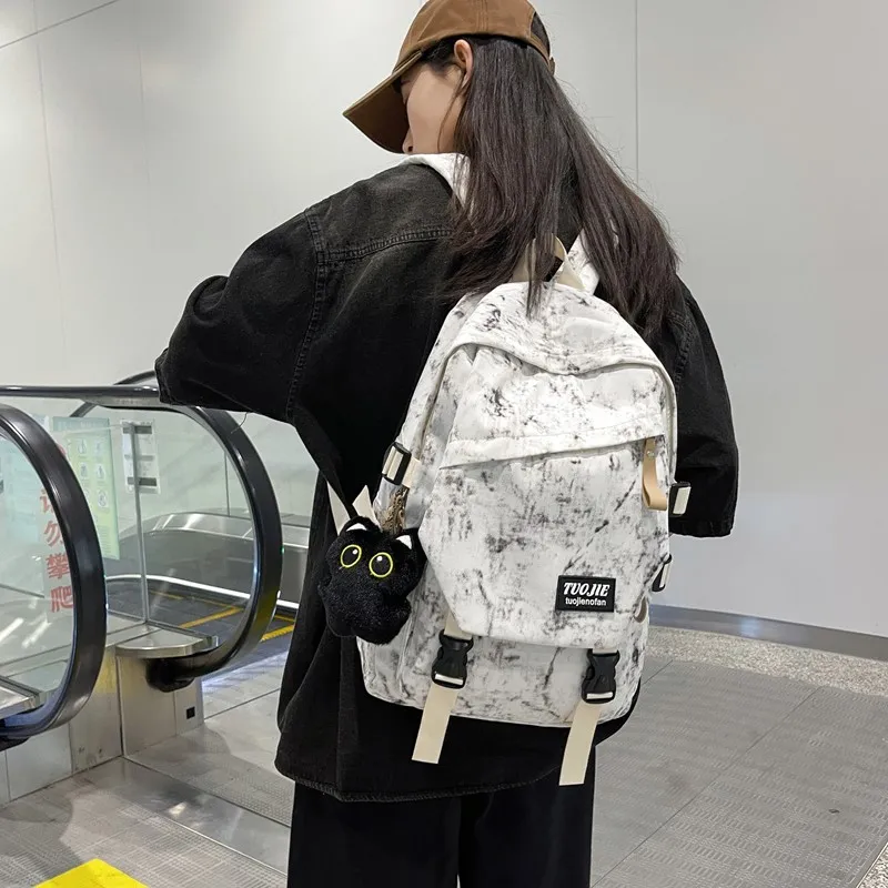 KAMLUI Twill Backpack Unisex Multicolor-18