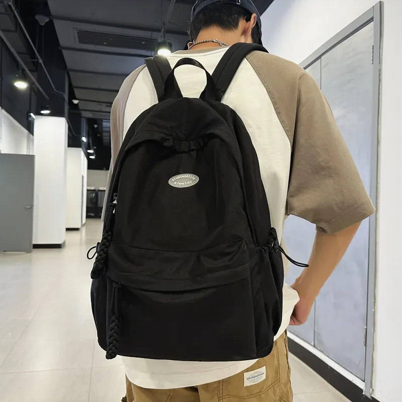 KAMLUI Nylon Backpack And Laptop Bag Regular Unisex Multicolor-9
