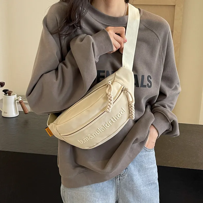 KAMLUI Nylon Sling Bag Regular Unisex Multicolor-9