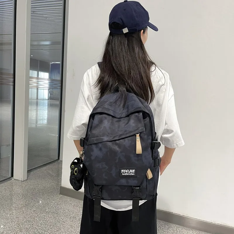 KAMLUI Twill Backpack Unisex Multicolor-10