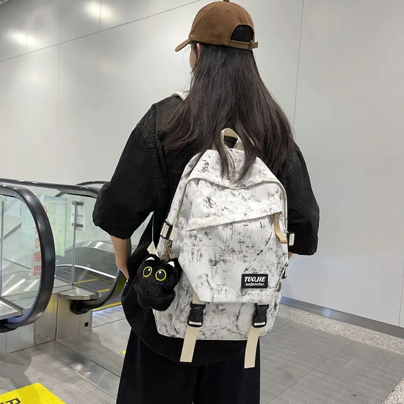KAMLUI Twill Backpack Unisex Multicolor-16