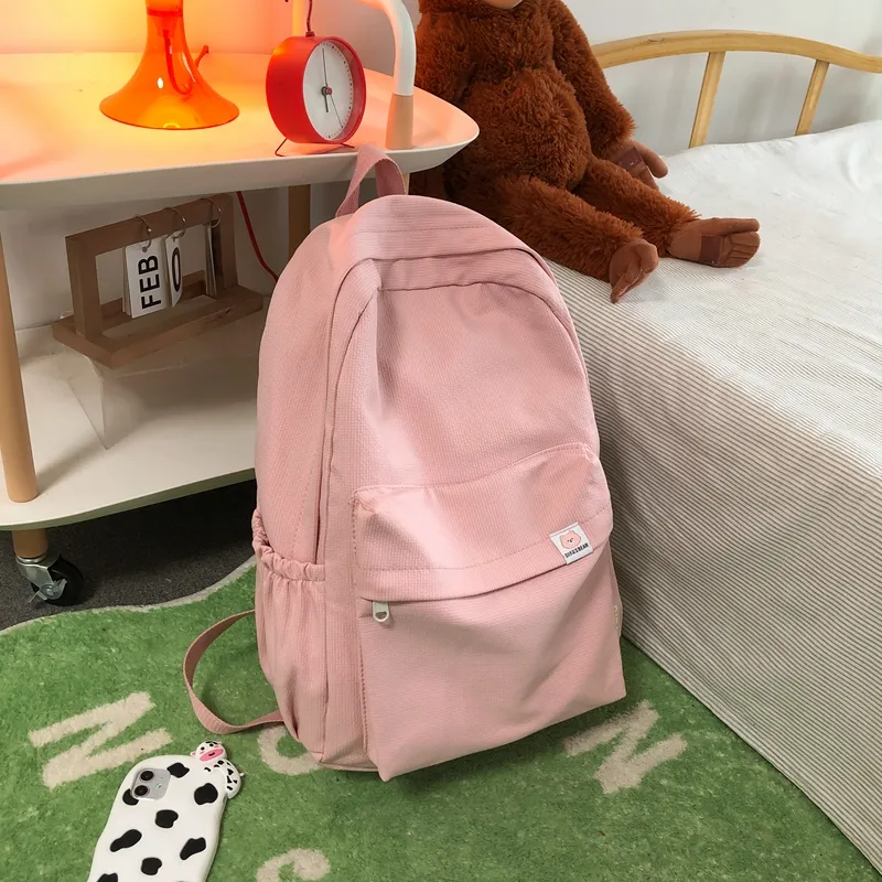 KAMLUI Nylon Backpack Regular Unisex Yellow/Blue/Black/Ecru/Pink-24