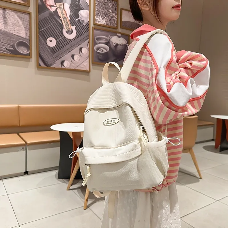 KAMLUI Nylon Backpack Large Size Women's Multicolor-4